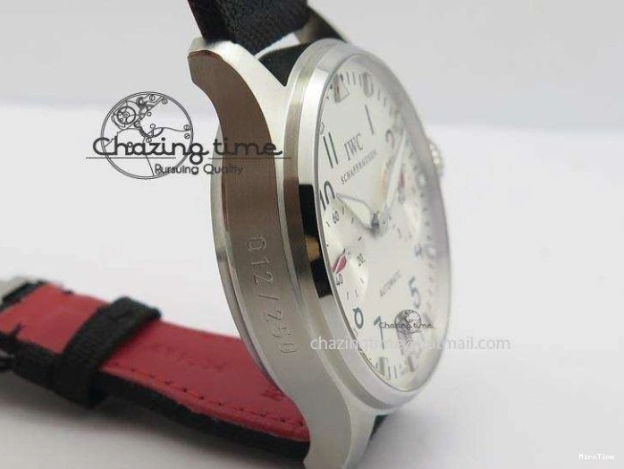 MIROTIME 0318 Big Pilot Real PR IW500432 DFB Limited Edition ZF 1:1 Best Edition On Black Nylon Strap A Fashionable 7276